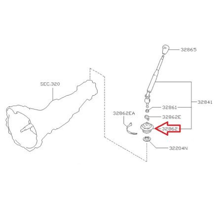 Nissan Skyline Silvia OEM Shifter Boot
