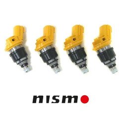 4 x 555cc Nismo Side Feed Fuel Injectors SR20DET Nissan S13 S14 S15