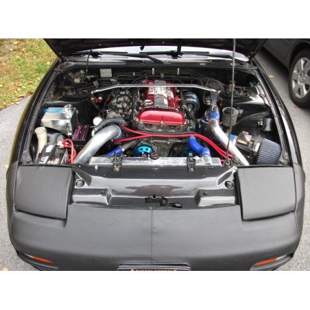 Nissan S13 Carbon Fiber Cooling Radiator Slam Panel