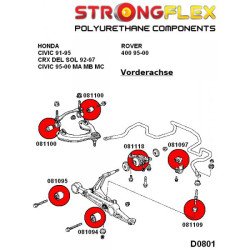 Buchsensatz Vorderachse Stabilisator und Koppelstange SPORT