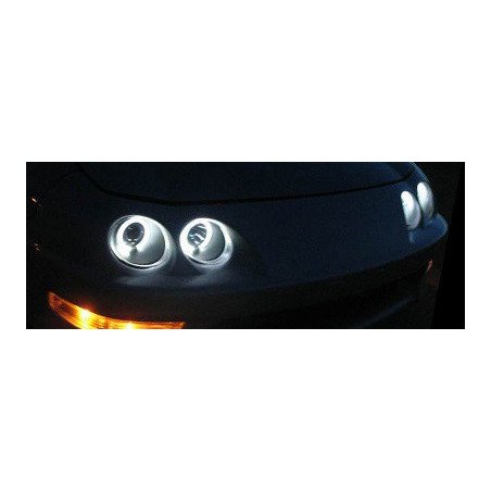 Integra DC2 98-01 Black Headlights LHD
