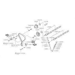 OEM Nissan Skyline RB20 RB25 RB26 Zahnriemen Kit