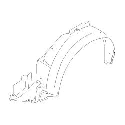 Subaru Impreza WRX 2.5 2006 Mudguard