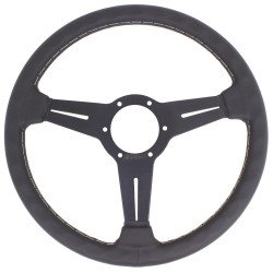 Nardi Classic Steering Wheel - Grey Stitching - 340mm