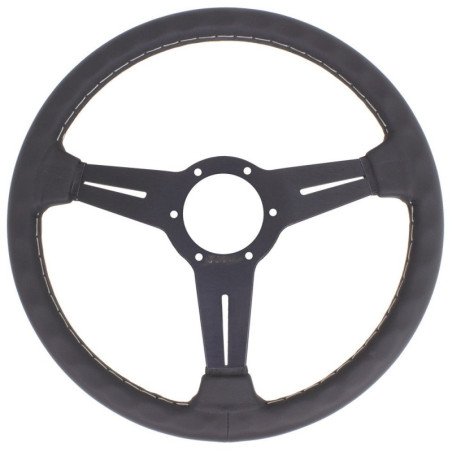 Nardi Classic Steering Wheel - Grey Stitching - 360mm