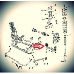 Skyline R32, R33, R34 OEM Front Lower Inside Ball Joint