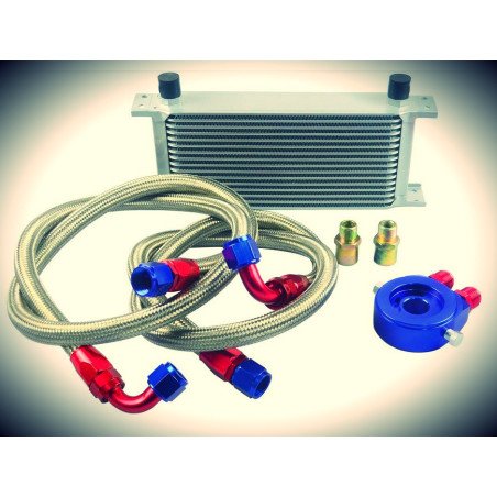 Universal Oil Cooler Kit AN10 13 to 30 Row