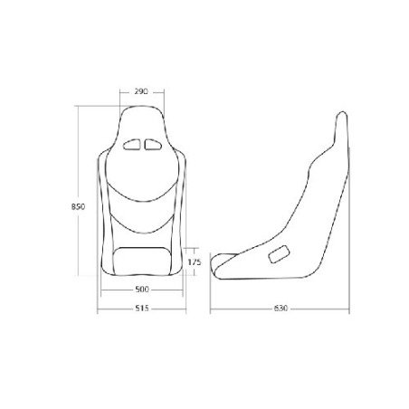 Cobra Clubman Bucket Seat