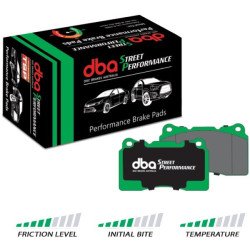 DBA Nissan Skyline 350Z Honda Bremsbeläge Vorne Brembo